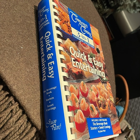 Company's Coming - 3 in 1 - Quick & Easy Entertaining - Bev. Book, Starters &... - Picture 3 of 7